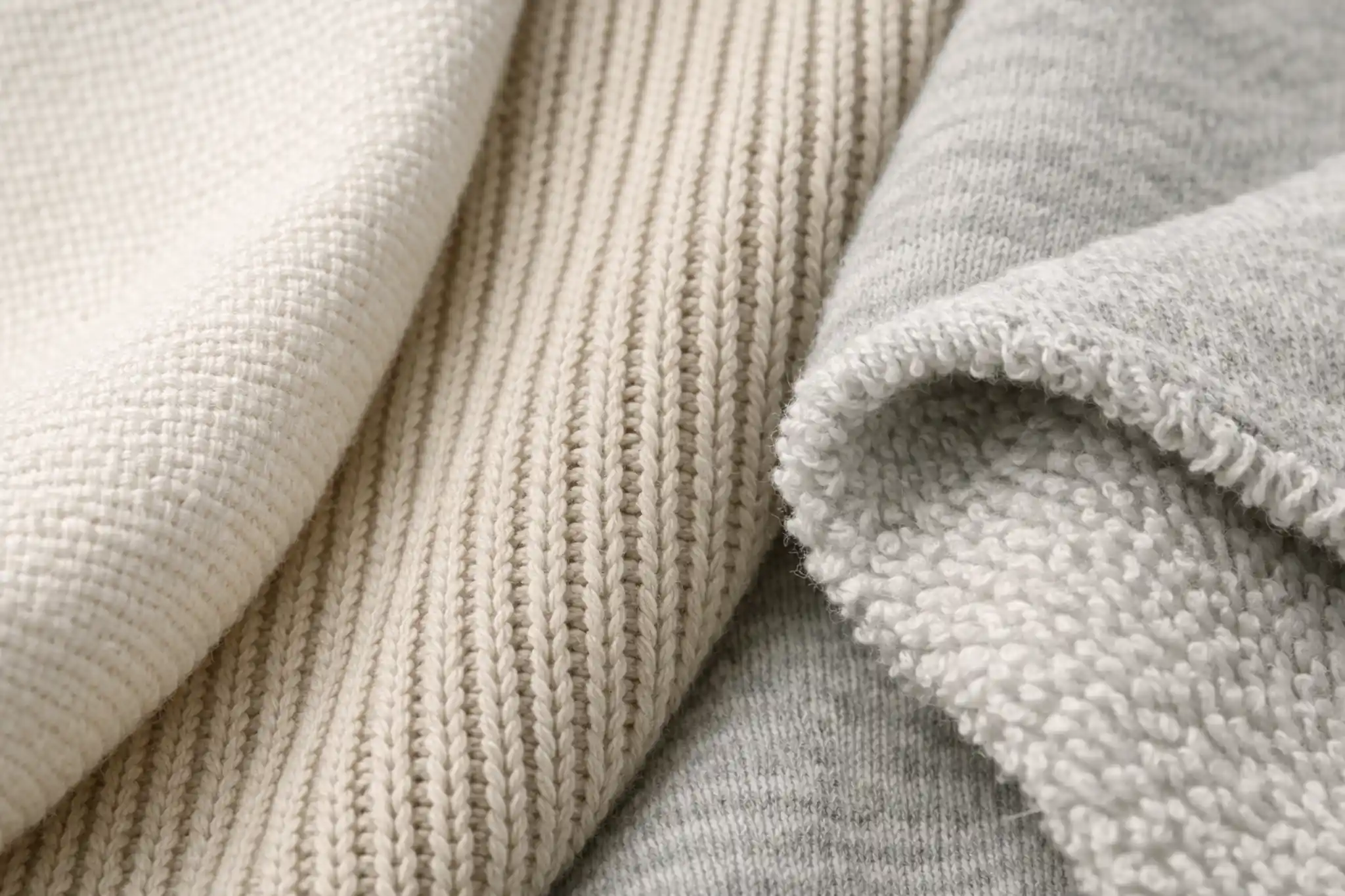 Fashion Apparel Clothing | Apparel Sourcing, Fabrics & Garment Production Insights 17 Different fabric textures including cotton, rib knit, and french terry materials
